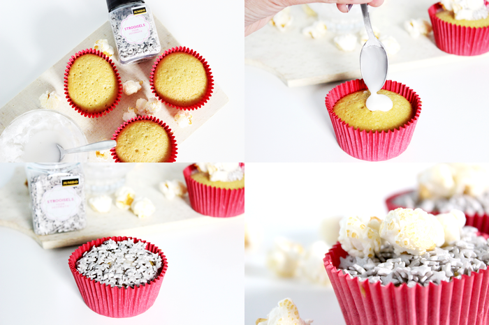 cupcakes met popcorn diy recept