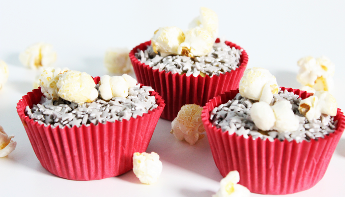 cupcakes met popcorn diy recept