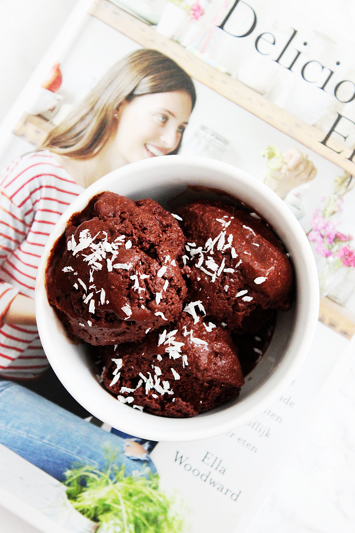 recept kokos-chocolade ijs gezond