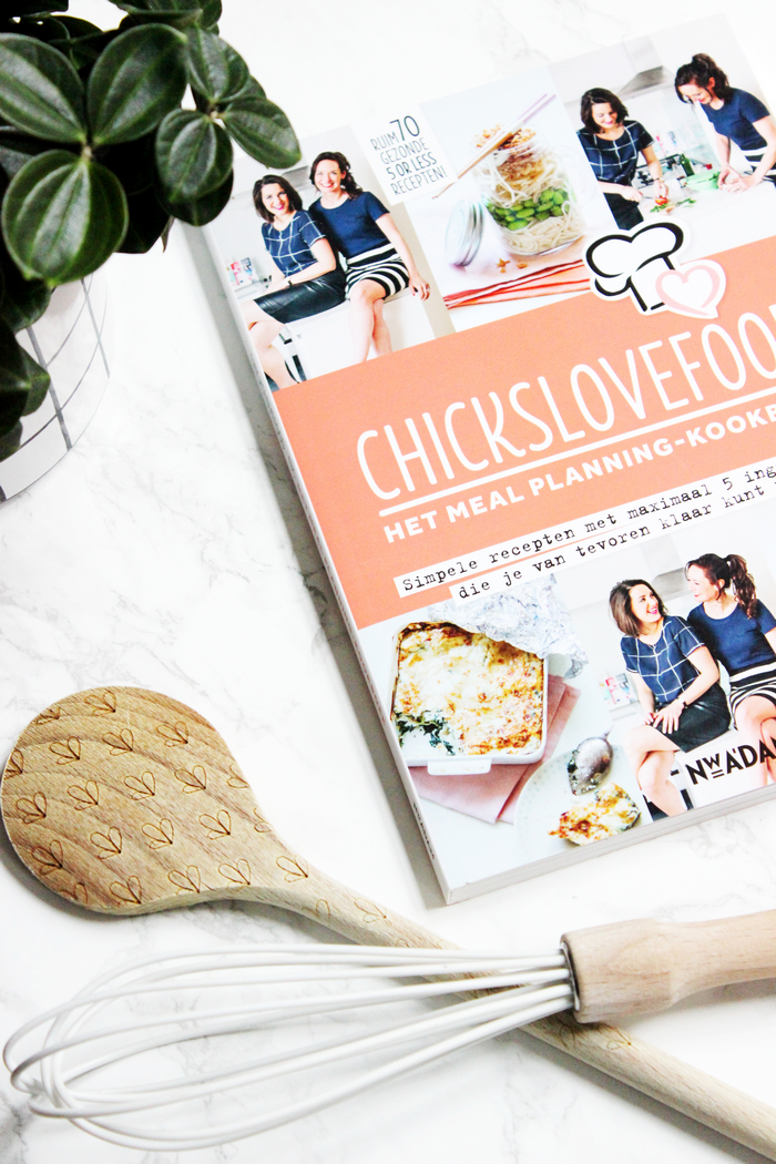 het meal planning-kookboek Chickslovefood