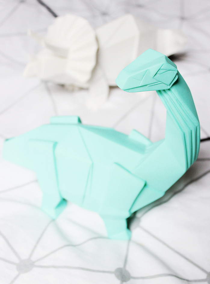 dinosaurus origami nachtlampjes