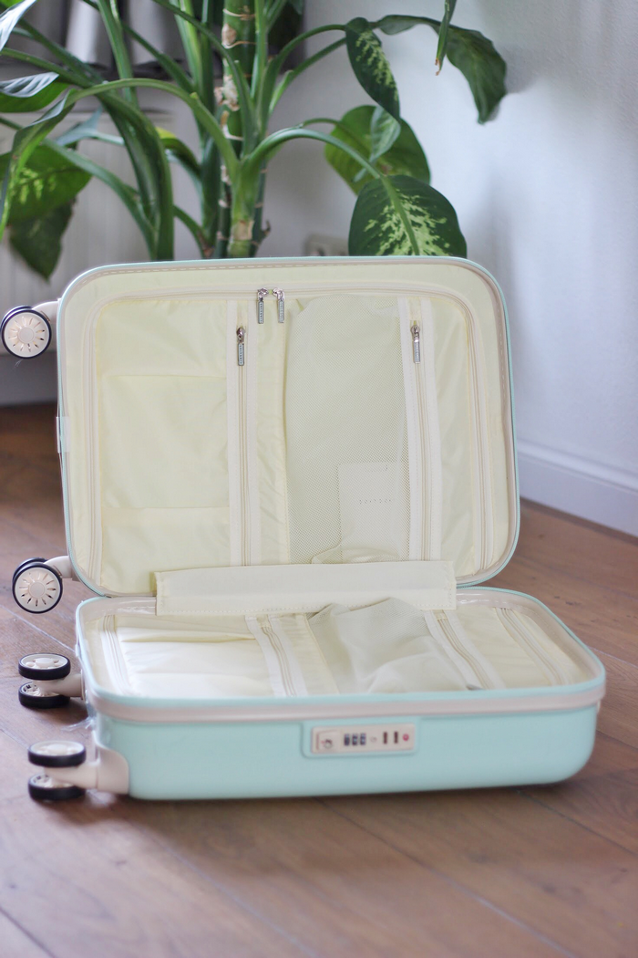 wijsvinger Huiswerk maken Zonder SUITSUIT Fabulous Fifties Luminous Mint: een praktische handbagage koffer
