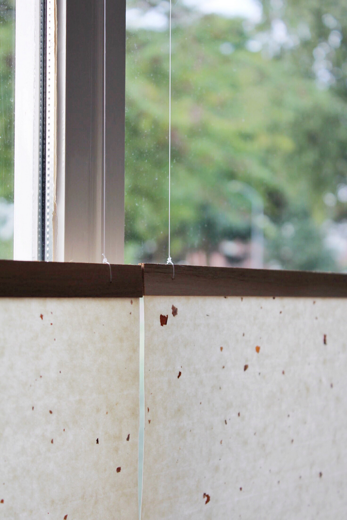 raamdecoratie van rijstpapier diy zelf maken rijstpapier interieur interieurtips raamdecoratie maken