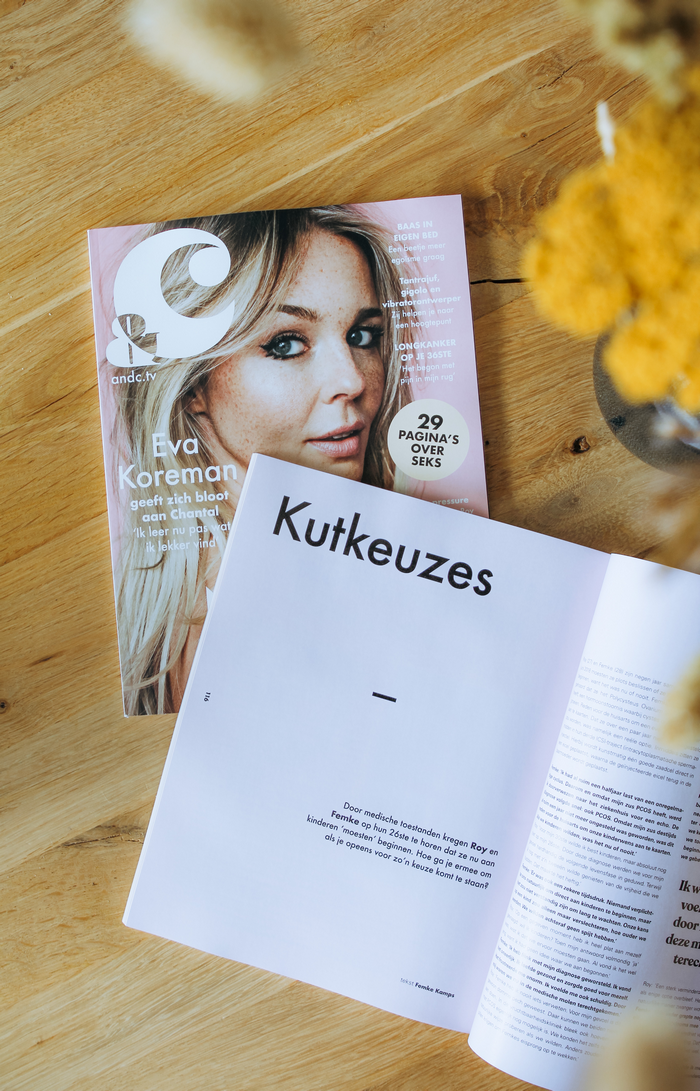 &C Magazine ICSI traject chantal janzen magazine